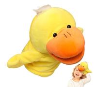Bambole di animali per bambini, simpatico peluche morbido con movimento | Pupazzo di peluche a forma di anatra, gioco di ruolo fantasioso, narrazione di storie, interattivo