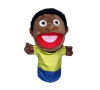 Bambole di famiglia - Giocattolo di marionette a mano, giocattolo per giochi di ruolo per persone di colore | Cartoni animati con mamma e papà, nonni, bocca aperta, bambole che raccontano storie per b