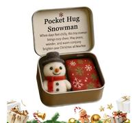 Bambole Di Feltro | Decorazione Con Tema Natalizio - Carte Con Messaggi Motivazionali,Per Il Fidanzato, Gli Uomini, Gli Amici, Le Donne, I Colleghi, Adulti, La Pasqua E La Famiglia