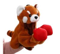 Bambole di peluche interattive con guantone da boxe morbido e estensibile | Animale Kung Fu per scuola materna per bambini dai 3 anni in su, feste di compleanno, narrazione di storie, gioco di ruolo