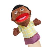 Bambole di peluche per raccontare storie, bambola interattiva, casa della scuola con bocca mobile per ragazze E, emozioni, felicità, tristezza, , rabbia e rabbia