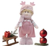 Bambole di stoffa - Morbida bambola di in peluche, simpatico giocattolo per bambini con gamba regolabile, regalo realistico fatto a mano per bambini | Decorazione della casa Compleanno Ringrazia