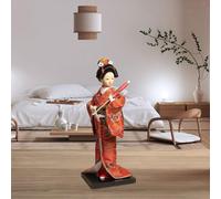 Bambole geisha giapponesi etniche Bambole kimono da 9 pollici per la casa da