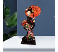 Bambole geisha giapponesi etniche Bambole kimono in stile vintage per la
