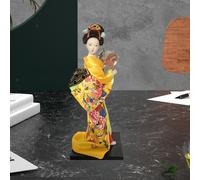 Bambole geisha giapponesi etniche Bambole kimono in stile vintage per la