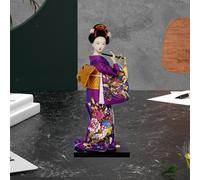 Bambole geisha giapponesi etniche Bambole kimono in stile vintage per la