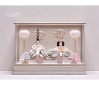 Bambole giapponesi Hina 3 tipi tra cui scegliere WAKA eleganti in una custodi...