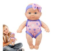 Bambole infantili realistiche, infanti realistiche Neonato rinato elastico | Bambole neonate per il compleanno della festa dei bambini D