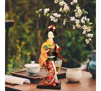 Bambole Kimono tradizionali Geisha giapponese da 9 pollici per ufficio