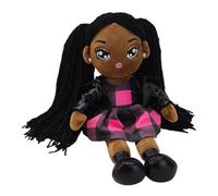 Bambole Nere Bambole: Bambole Realistiche Afroamericane, Giocattolo Di Bambola Di Lusso | Creative Fingend Play Gift, Figura Di Gioco Di Ruolo Del Sonno Educativo, Compagno Di Compleanno Per Bambino