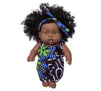 Bambole Nere Rinate, Bambole Di Bambole Realesiste Nere Rinate | Bambole Africane E Affidabili con Abbigliamento Gioco Di Bambole Realistiche Da 8 Pollici Gioca Bambole Per Ragazze