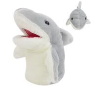 Bambole per bambini - Squalo peluche - mano - Giocattolo per bambole per bambini e | Bambola interattiva per insegnanti, genitori, attività prescolari, morbido giocattolo animale per