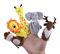 Bambole per le dita - Bambini, Animali Dolls | Bambole di Animali per bambini per raccontare la Storia e il Gioco, Teatro dei burattini Fatto di Peluche