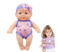Bambole Reborn, bambole infantili realistiche Piccola bambola infantile | Realistico per il compleanno della festa dei bambini D