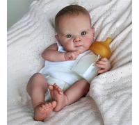 Bambole Reborn Femmine Bambole Realistici Fatte a Mano da 18 Pollici Bambole Reborn Originali Corpo in vinile lavabile Real Like a Bambole Realistica Baby