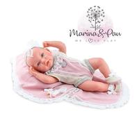 BAMBOLOTTO REBORN CON CORPO RIGIDO IN VINILE 45 CM MARINA & PAU