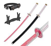 Bamboo Anime Katana Cosplay Sword, Katana Inspired Demon Slayer Sword 105cm/41 pollici Hashira Pillars & Protagonist Katana, una varietà di stili tra cui scegliere (Kanao Tsuyuri's Katana JT10663)