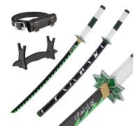 Bamboo Anime Katana Cosplay Sword, Katana Inspired Demon Slayer Sword 105cm/41 pollici Hashira Pillars Protagonist Katana, una varietà di stili tra cui scegliere (Sanemi Shinazugawa's Katana JT10657)