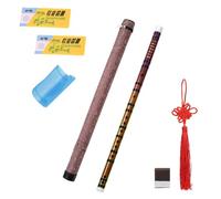 Bamboo Flute, Chinese Dizi, Dizi Chinese, Professional Playing Musical Strument per Prestazioni con Scatola Portaoggetti, Flute Membrana e Protezione, Musicale A Fiato Strumento per Professionisti