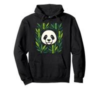 Bamboo Panda Nature Harmony Design Felpa con Cappuccio