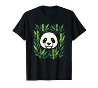 Bamboo Panda Nature Harmony Design Maglietta