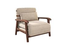 Bamboo Sea Divano letto Divano letto trasformabile, poltrona reclinabile pieghevole for rilassarsi a casa e in ufficio(White)