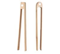 Bamboo Serving Grabber - 8,7 Pollici Utensili Da Cucina Set Di 2, Clip Da Cucina A Magnete Lungo, Server Di Carne Di Formaggio Pasticceria, Strumento Di Salumi Di Verdure | Strumento Di Servizio Di Va