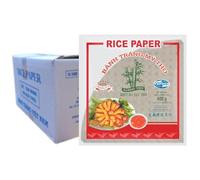 BAMBOO TREE Carta di riso Triangolo, Friggere, Multipack, 36 X 400 GR