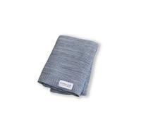 Bamboom Coperta Estiva Lavorata a Maglia 75x100 cm - Grey White Melange