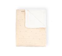 Bamboom Coperta Invernale Nuvola con Lato Peluche per Culla Olives Pink