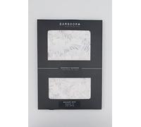 BamBoom Lenzuolo per Lettino con Federa Cigni, Swans, Bianco, Twin, 1 Count, 1 Pezzo, Tessuto di cotone