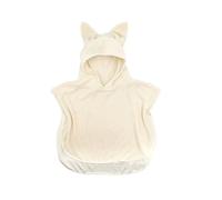 Bamboom Poncho Estivo Accappatoio in Spugna Neonato 2-4 Anni Panna 419-332