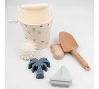 Bamboom Set Spiaggia Morbido Secchiello con Accesori Fishes