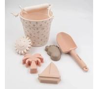 Bamboom Set Spiaggia Morbido Secchiello Con Accesori Tulips