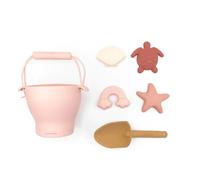 Bamboom Set Spiaggia Secchiello con Accesori Rosa