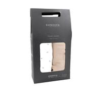 Bamboom Swaddle Muslin Xl Multiuso 120x120cm Set 2pz Fishes Brasilian Sand