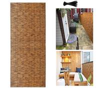 BambooMat 90 x 700 cm - Tenda da giardino decorativa in bambù per balcone, protezione solare, barriera ecologica per giardino, decorazione elegante per patio