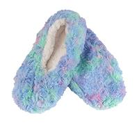 BambooMN Calzini foderati antiscivolo | Divertente design a forma di cuore, a righe e tie-dye. Comfort confortevole per rilassarsi, regalare, compleanni e