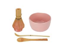 BambooMN Matcha Bowl Set (include ciotola, frusta, Chasaku e Te)