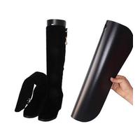 Bamboopack 2 paia di inserti in plastica nera da 40,6 cm, per stivali da donna, addensare lungo supporto automatico per modellare stivali alti e corti al ginocchio per scarpe unisex