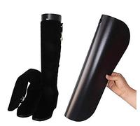 Bamboopack - 2 paia di supporti in plastica per stivali e stivali, supporto alto, per scarpe da uomo e donna, colore: nero
