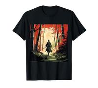 Bamboo's Abbraccia l'arte senza tempo dei samurai Maglietta