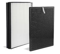BAMBOOST FY2420/30 FY2422/30 Filtro di Ricambio per Philips AC2889, AC2887, AC2882 e AC3829, Serie 2000 e 3000 Purificatore d'Aria HEPA e a Carbone Attivo