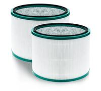 BAMBOOST HEPA - Filtro di ricambio per Dyson Pure Cool DP01 DP02 DP03 e Dyson Pure Hot+Cool Link HP00 HP01 HP02 HP03, filtro di ricambio con fibra di vetro carbone attivo, 2 pezzi
