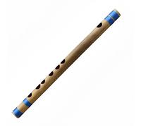Bambù flauto Bansuri indiano (A# Tune) Woodwind strumento musicale per principianti/professionale 28 CM