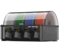 Bambu Lab AMS 2 Pro, Sistema automatico di materiali per la stampa 3D, supporto fino a 24 colori/multi-materiale, asciugatura attiva del filamento 65 ℃, sincronizzazione del filamento RFID