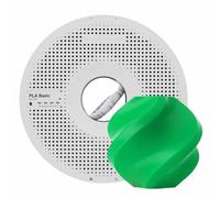 Bambu Lab - Filamento per stampante 3D, PLA Basic 1,75 mm, diametro preciso +/- 0,03 mm, stampa rapida RFID PLA, materiale di stampa 3D, Filamento Con Bobine, 1000 grammi, Verde Bambu