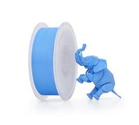 Bambu Lab - Filamento per stampante 3D, PLA Basic 1,75 mm, diametro preciso +/- 0,03 mm, stampa rapida RFID PLA, materiale di stampa 3D, Filamento Con Bobine, 1000 grammi, Ciano