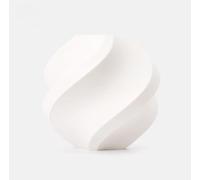 Bambu Lab PETG Matte Filamento Stampante 3D 1,75 mm 1 kg, RFID | Bianco con bobina, finitura opaca, stampa come il PLA