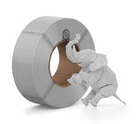 Bambu Lab PLA Basic Filamento Stampante 3D 1,75 mm 1 kg, RFID | PLA Grigio chiaro in ricarica, facile da stampare, fino a 300 mm/s